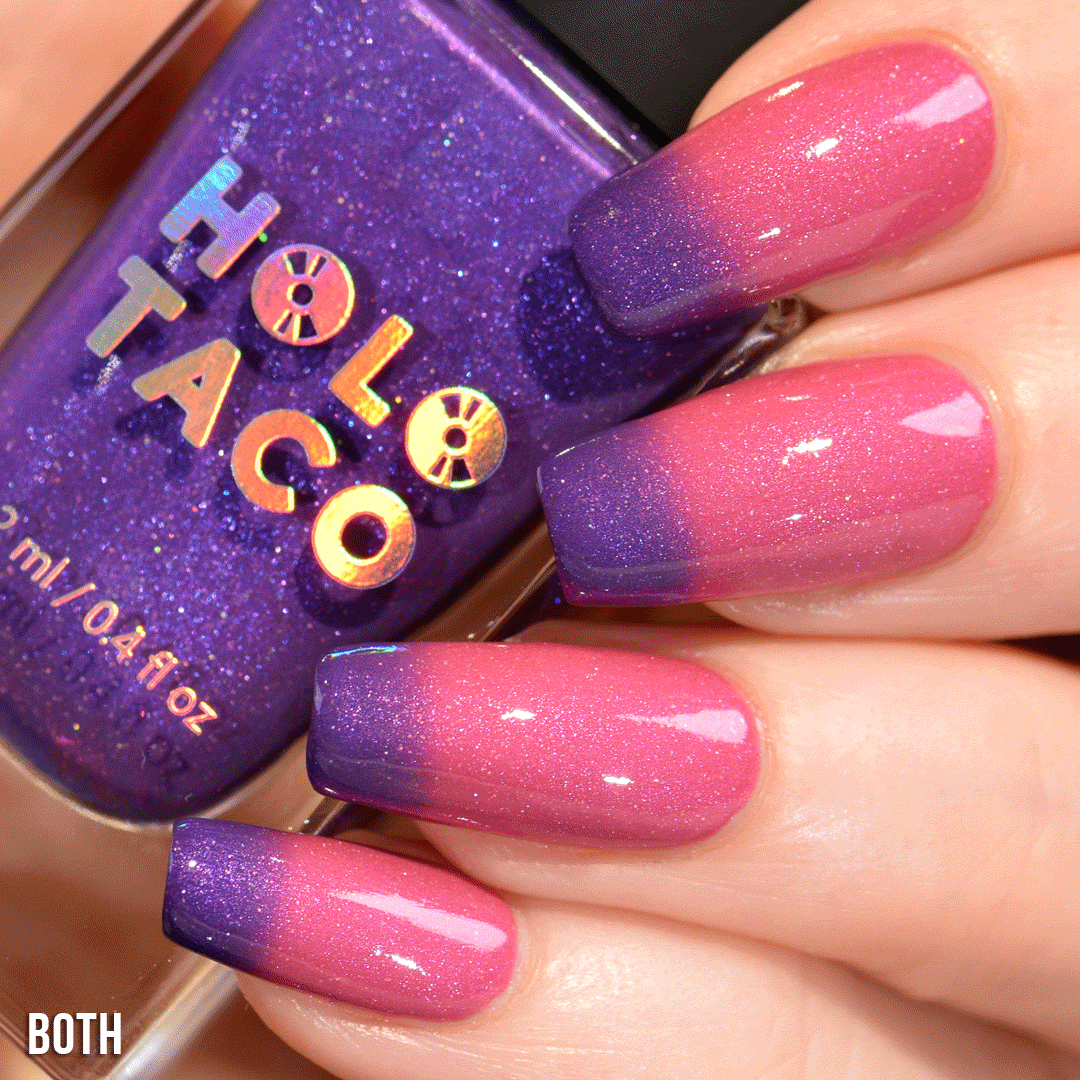 Glossy With Subtle Shimmer Visual Idea Glossy With Subtle Shimmer Visual Idea — Thermal Nails