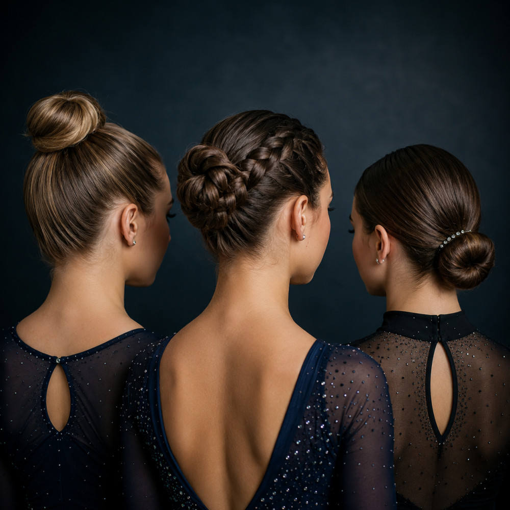 Mid-Back Visual Idea Mid-Back Visual Idea — Dance Competition Hairstyles