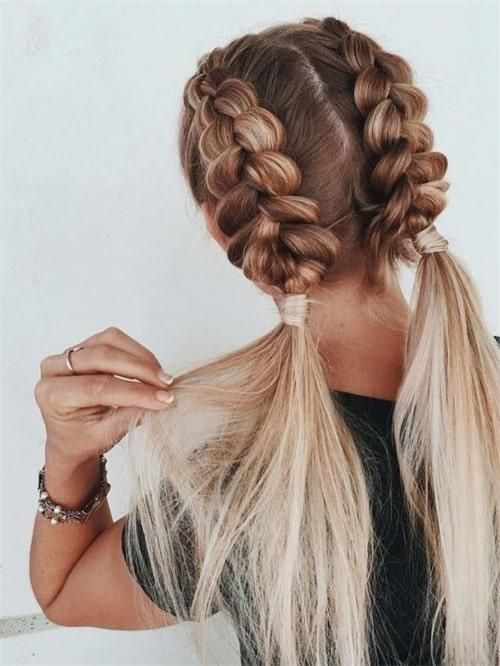 Long Visual Idea — Volleyball Hairstyles