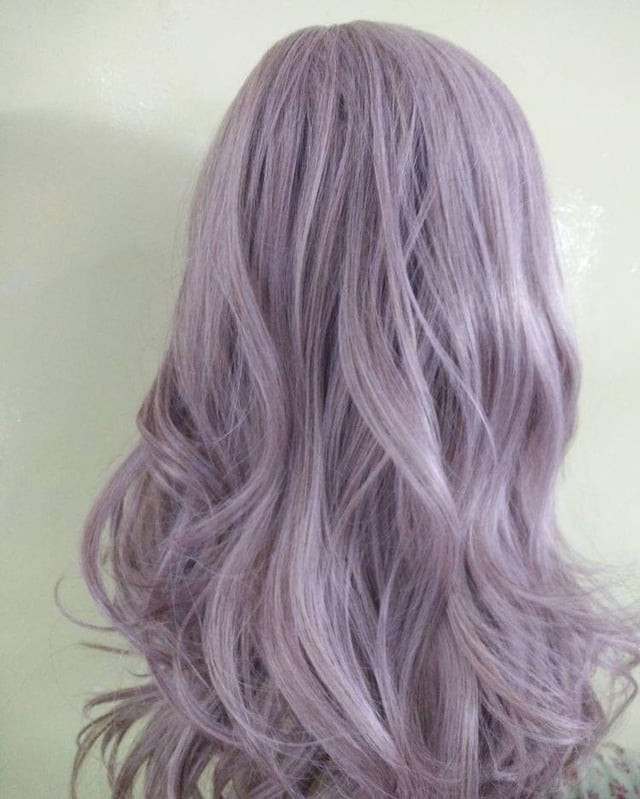 Uniform Light Purple Lavender Waves Uniform Light Purple Lavender Waves — Pastel Purple Hair