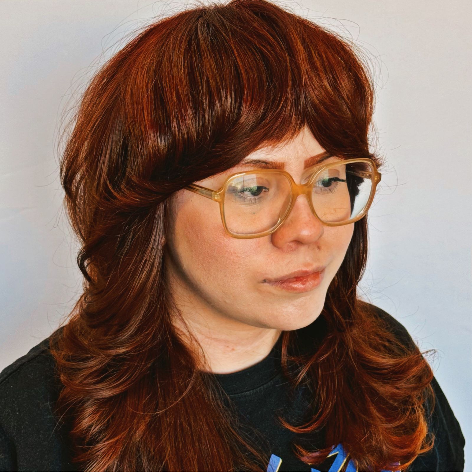 Deep Red Visual Idea — Alt Hairstyles