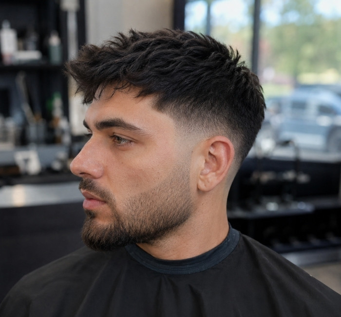 Dark Brown Visual Idea Dark Brown Visual Idea — Mens Hairstyles