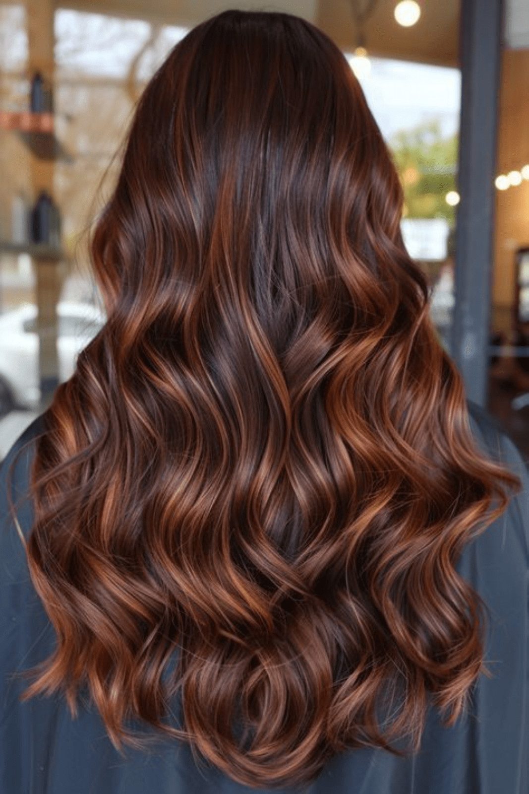 Dimensional Dark Auburn From The Back Dimensional Dark Auburn From The Back — Dark Auburn Hair