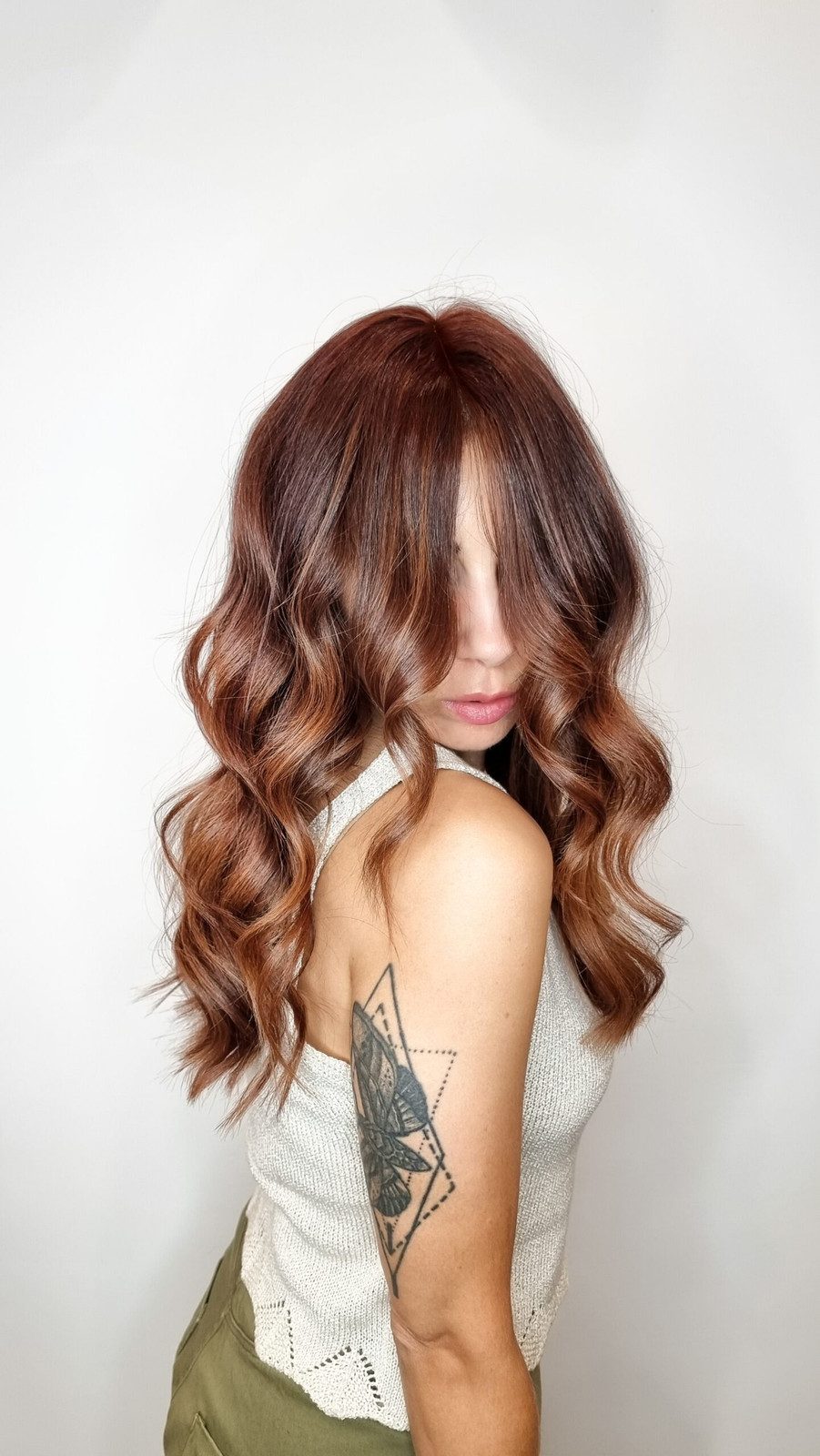 Layers Visual Idea Layers Visual Idea — Copper Brown Hair