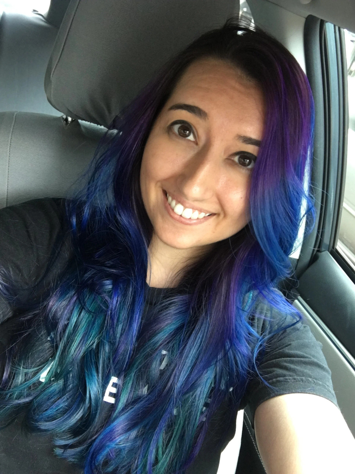 Blue And Purple Highlights Visual Idea Blue And Purple Highlights Visual Idea — Blue Hair