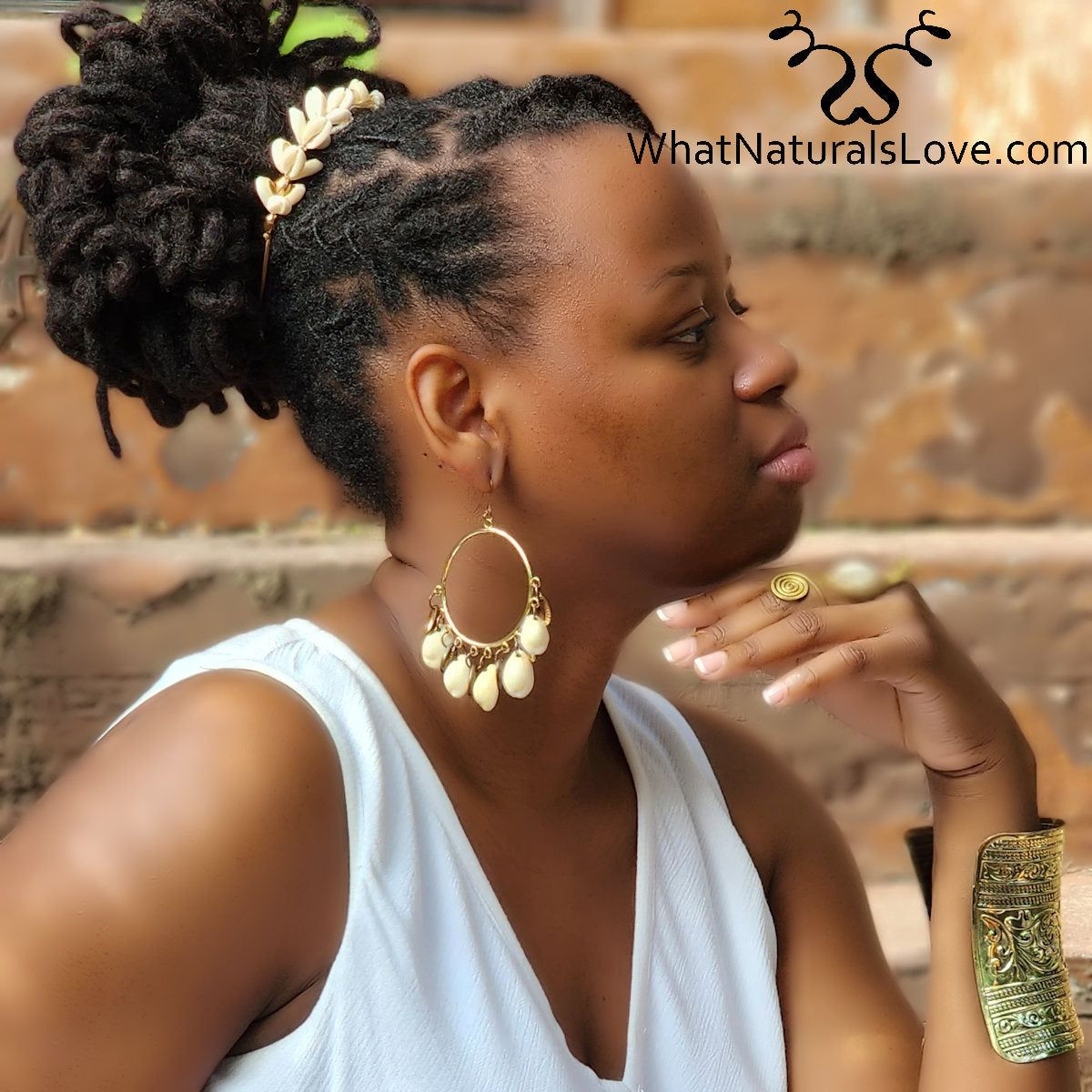 Shoulder Visual Idea — Loc Petals
