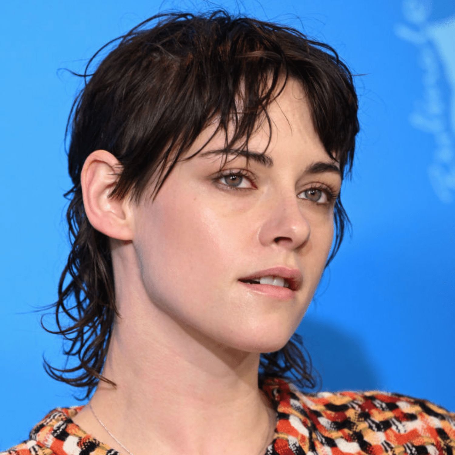 Shoulder Length Wet Look Mullet — Mullet Haircuts for Women