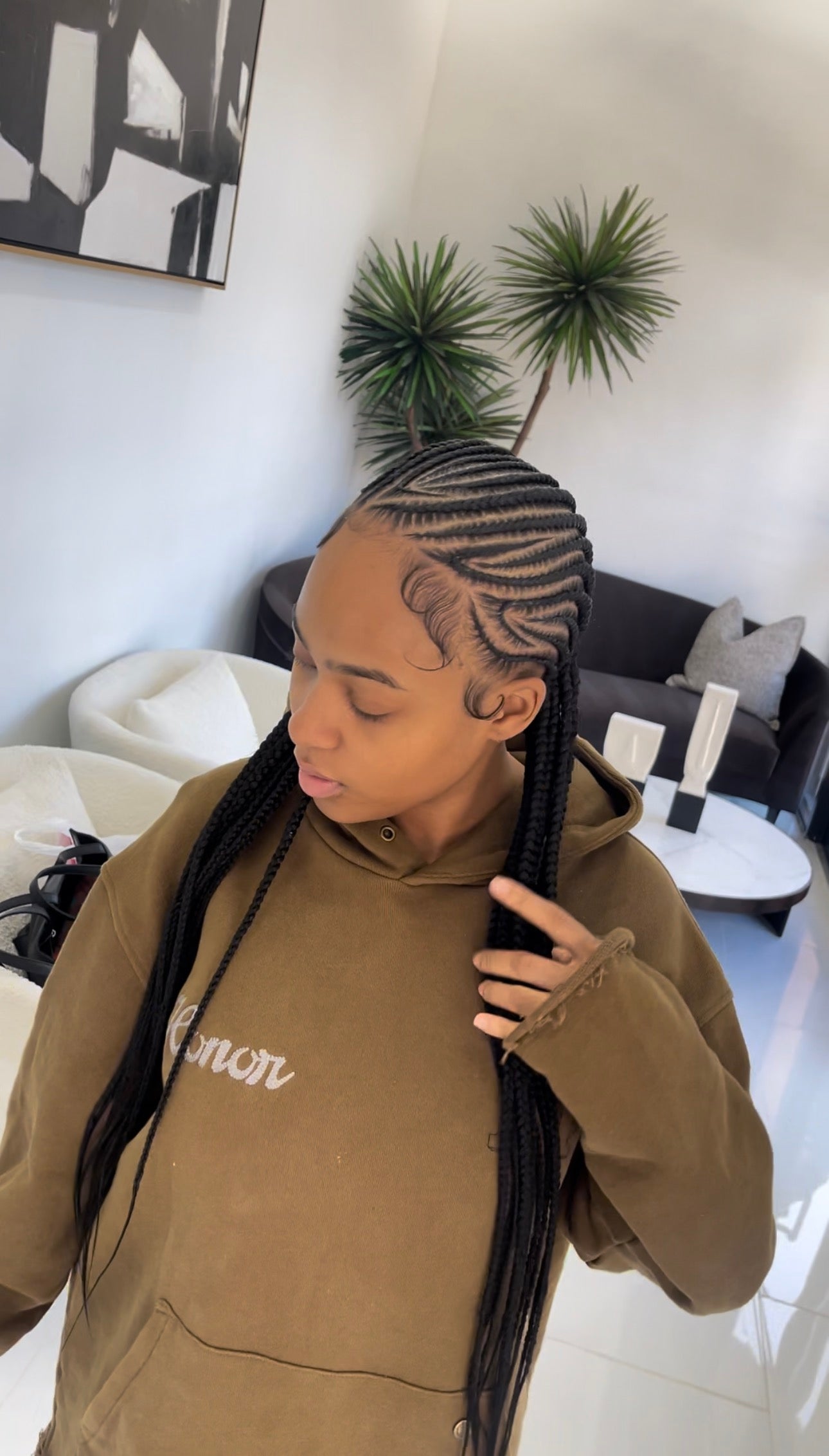 Mid-Back Intricate Stitch Pattern Braids — Stitch Braids