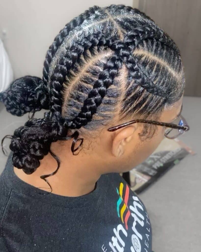 Layers Visual Idea Layers Visual Idea — Criss Cross Braids