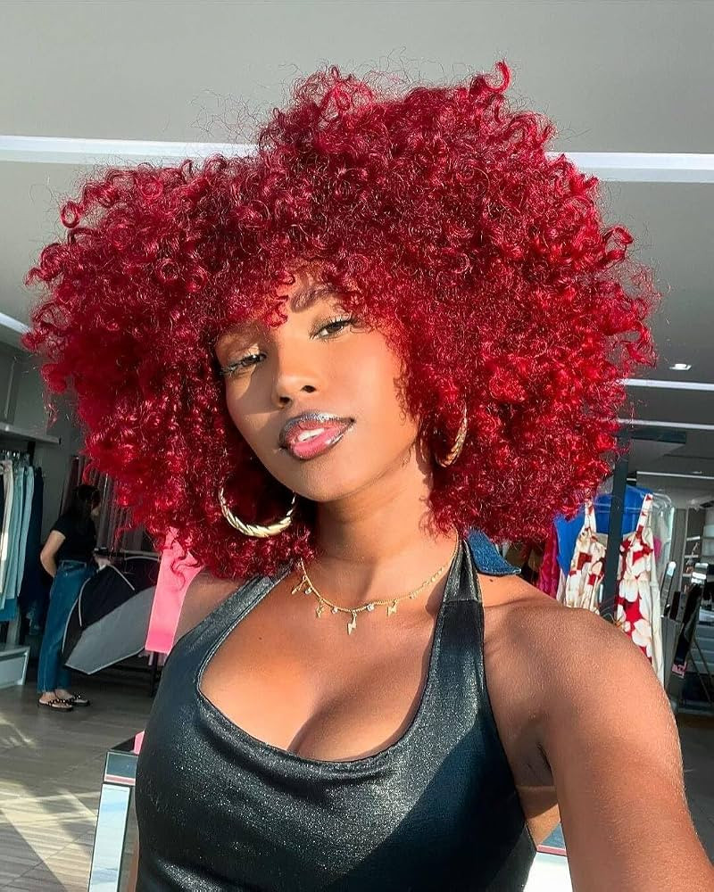 Shoulder Length Visual Idea Shoulder Length Visual Idea — Red Hair on Black Women