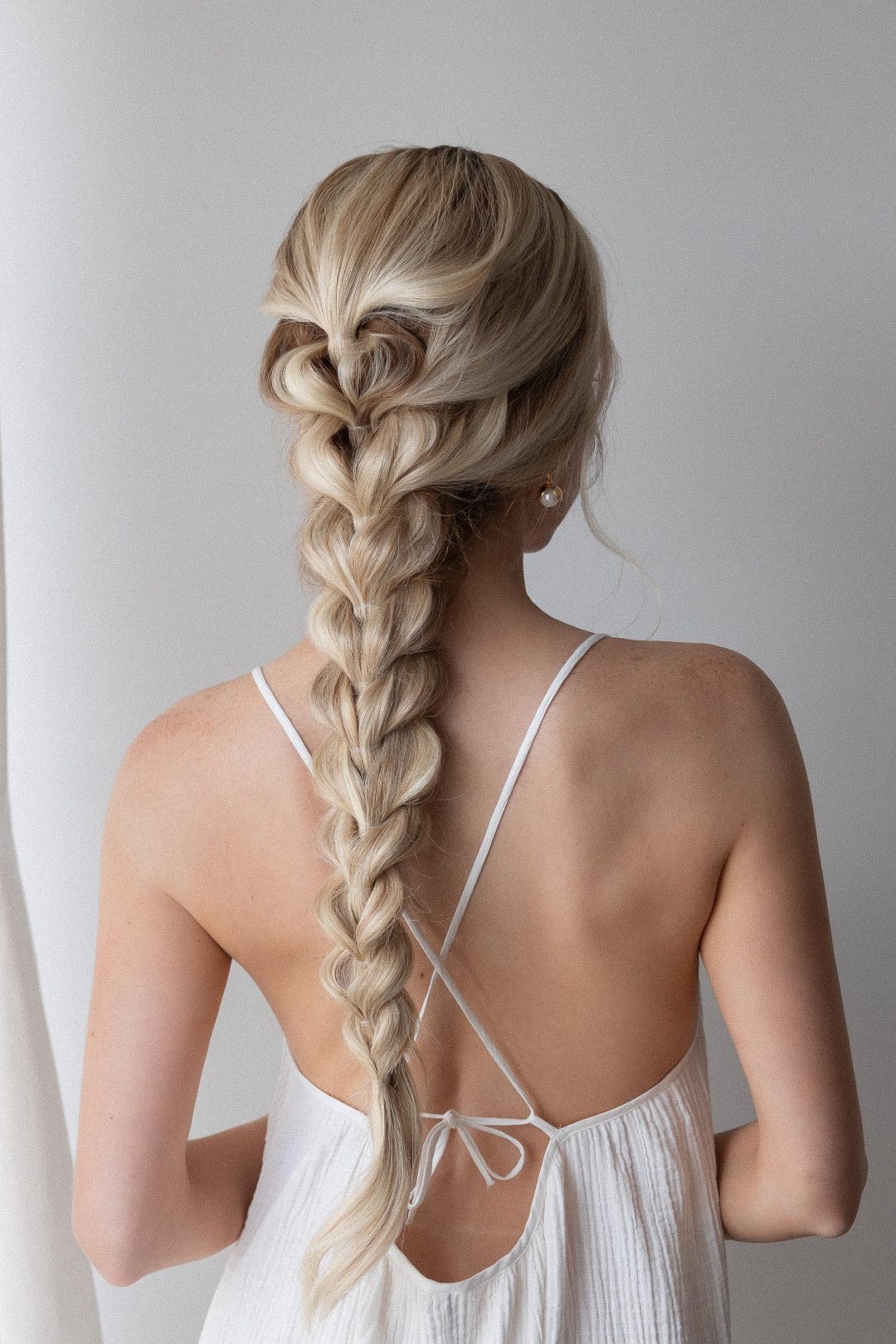 Intricate Blonde Pull-Through Braid — Pull Through Braid