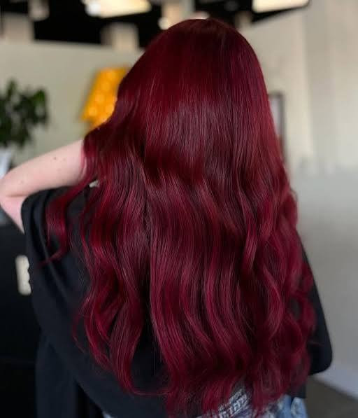 Deep Maroon Base with Subtle Layers Deep Maroon Base with Subtle Layers — Maroon Hair