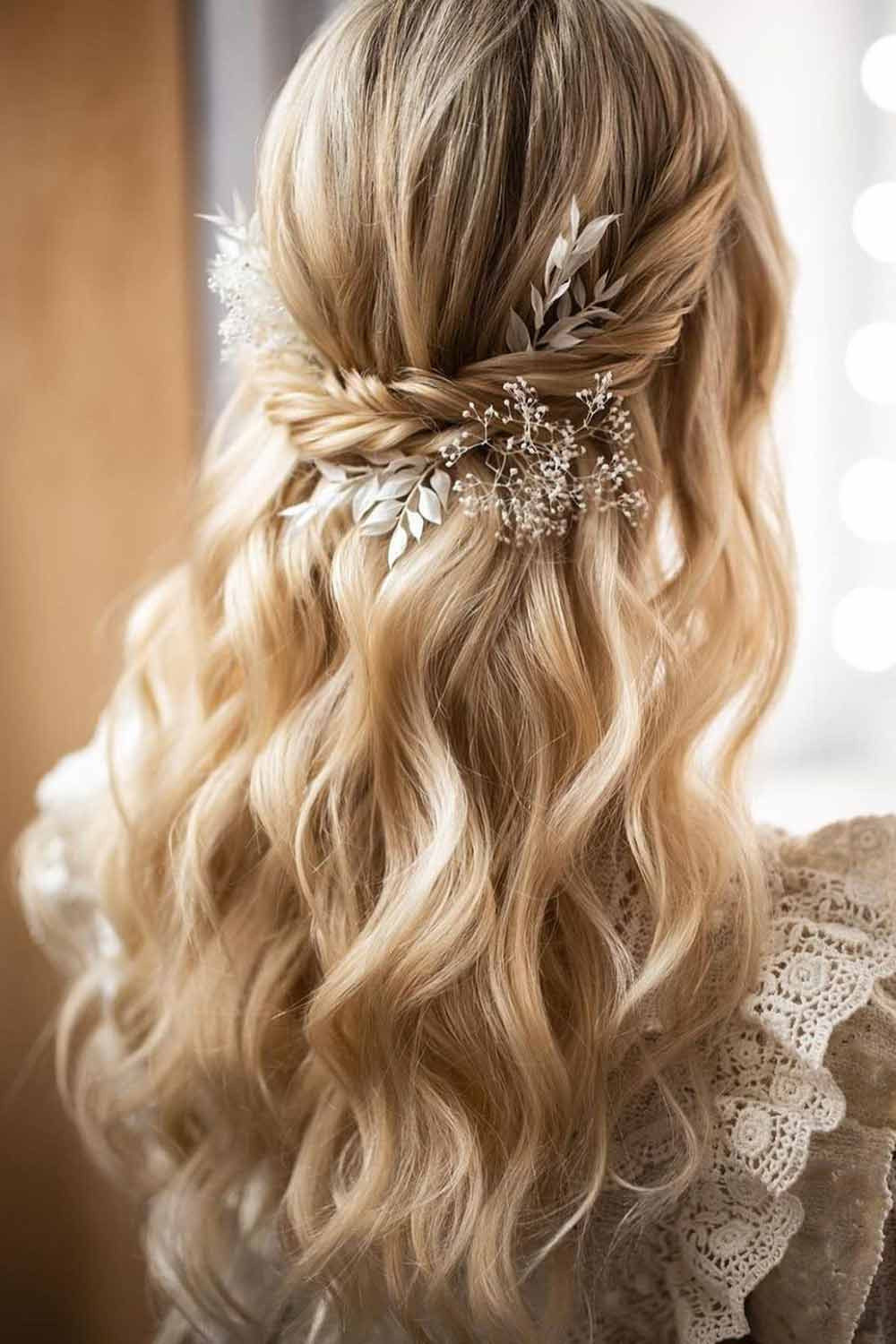 Middle Visual Idea — Braids for Wedding
