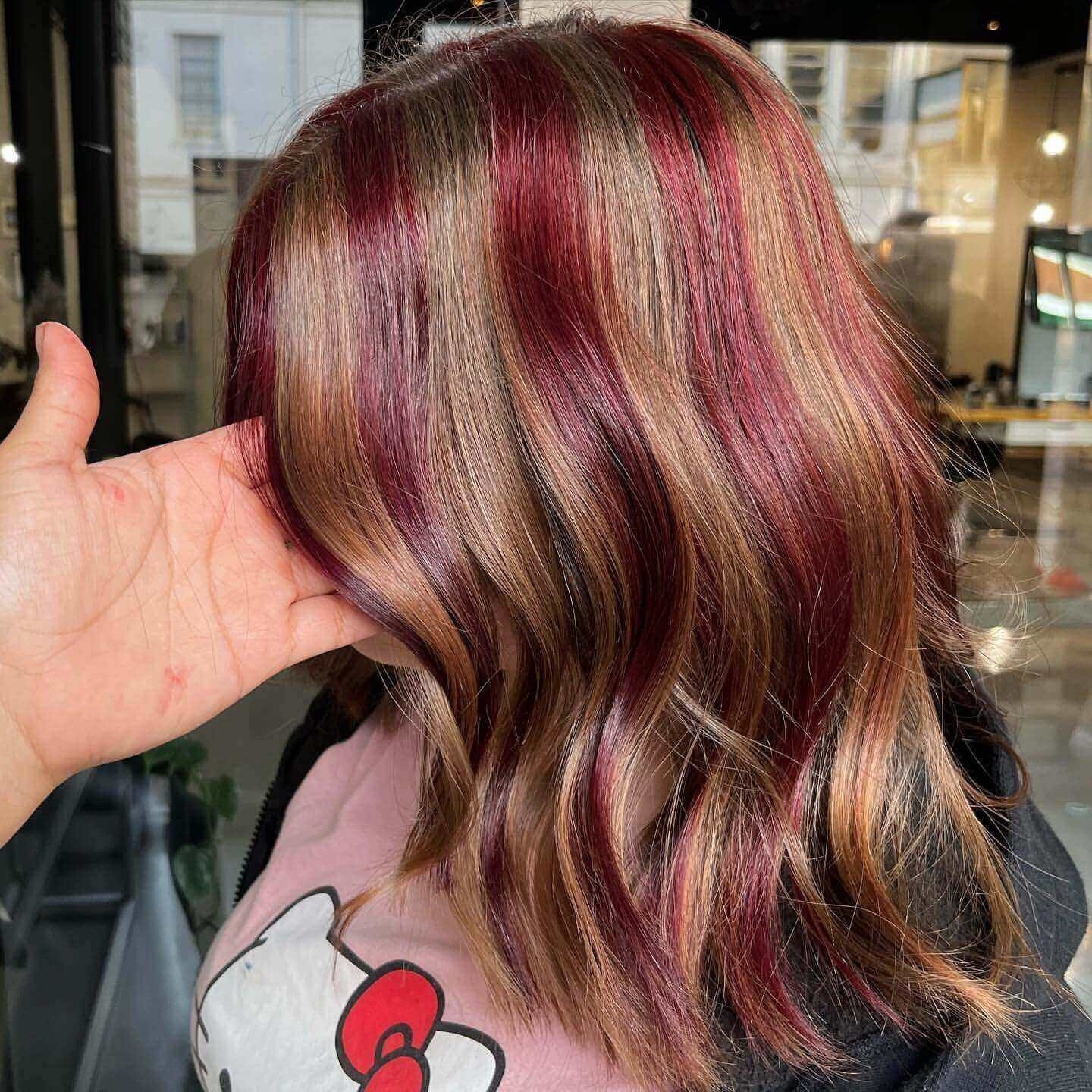 Side View Visual Idea Side View Visual Idea — Chunky Highlights