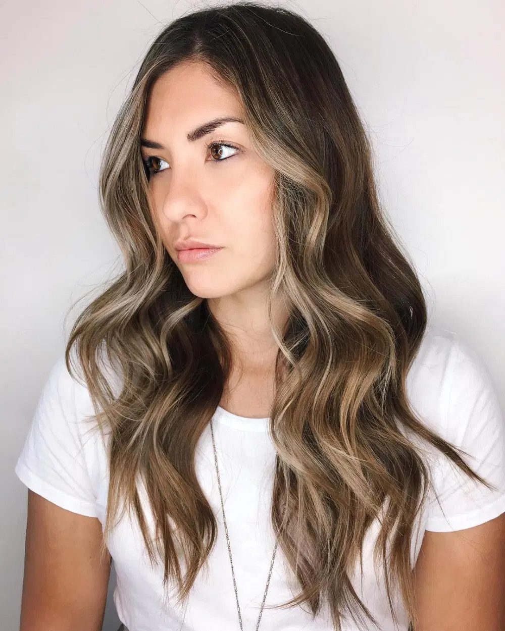 No Bangs Visual Idea — Partial Highlights