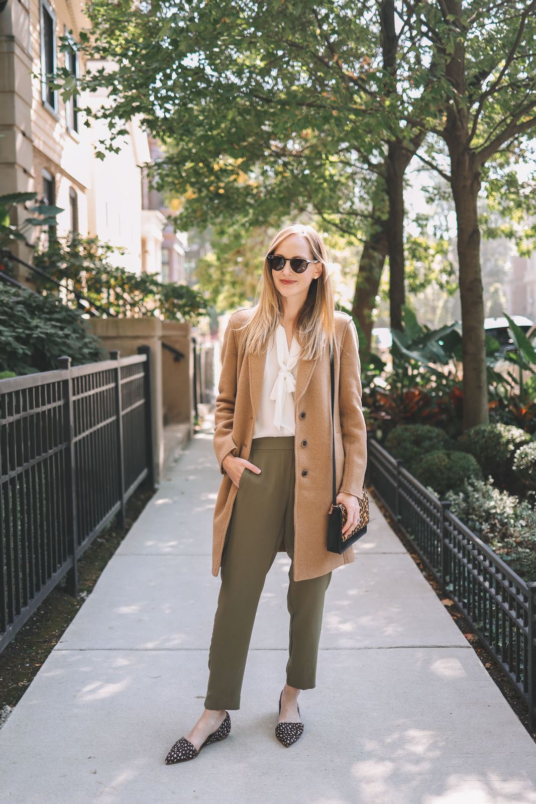 Camel Coat and Olive Pants for Smart Casual Camel Coat and Olive Pants for Smart Casual — J Crew Outfits