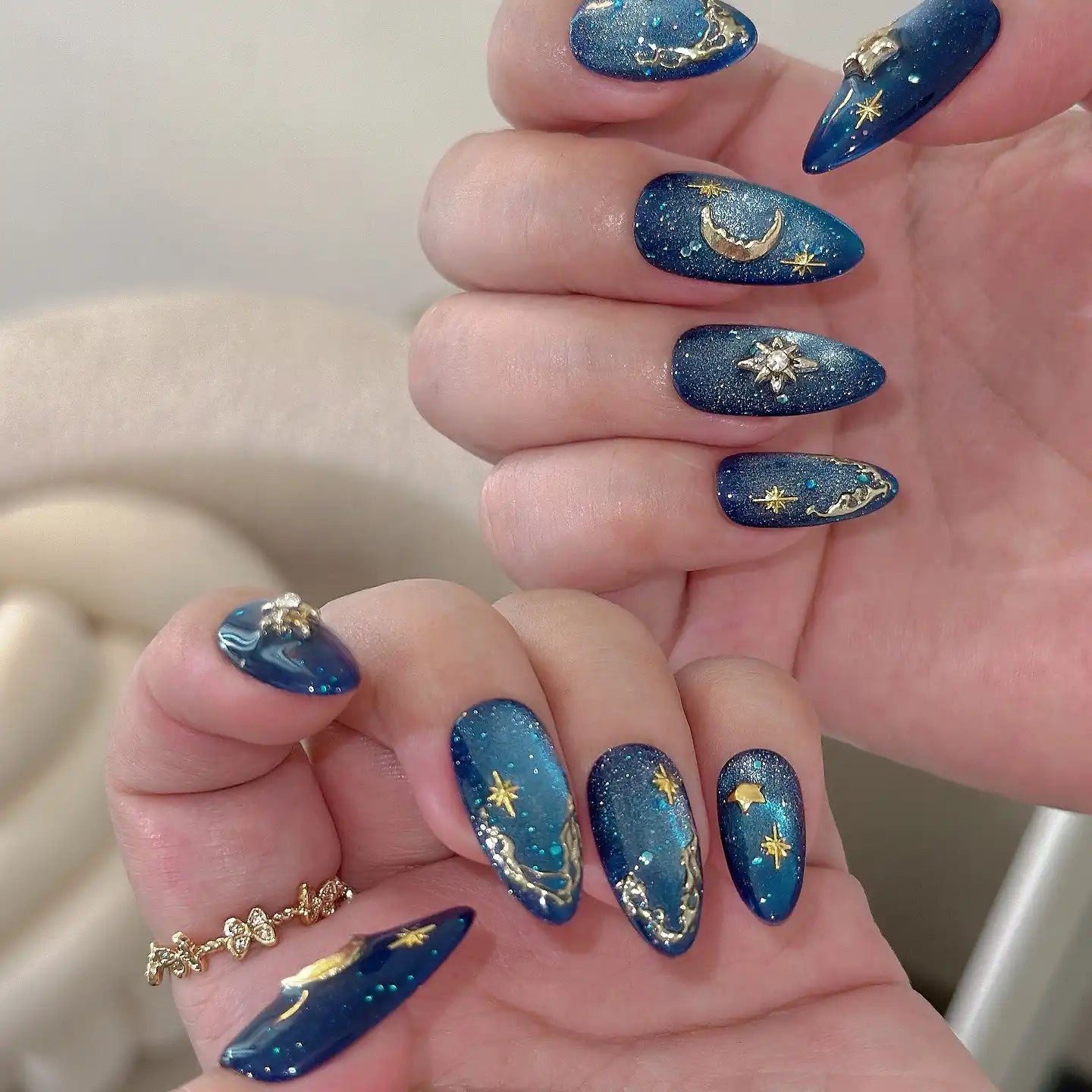 Celestial Fantasy Visual Idea Celestial Fantasy Visual Idea — Galaxy Nails