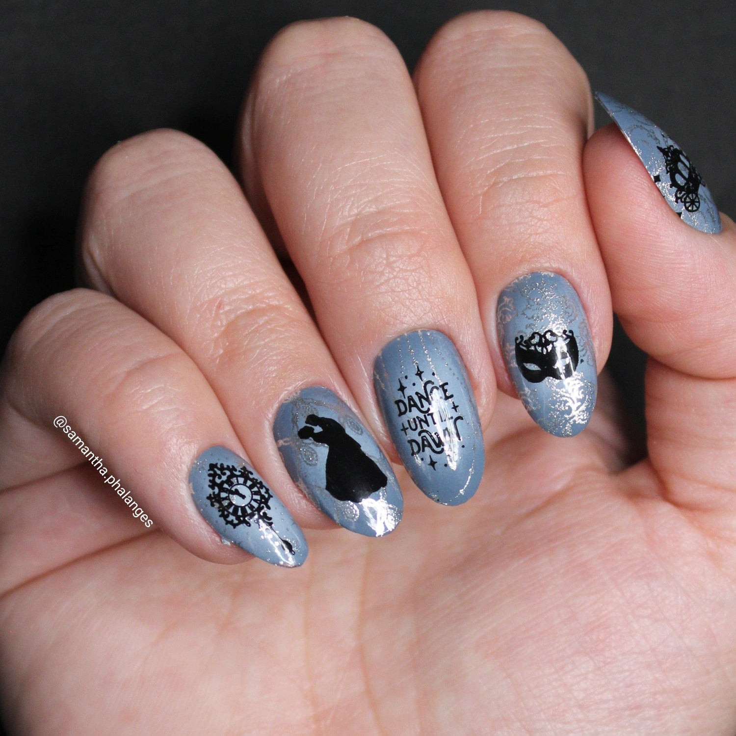 Intricate Oval Nails for the Dedicated Dancer Intricate Oval Nails for the Dedicated Dancer — Dance Mom Nails