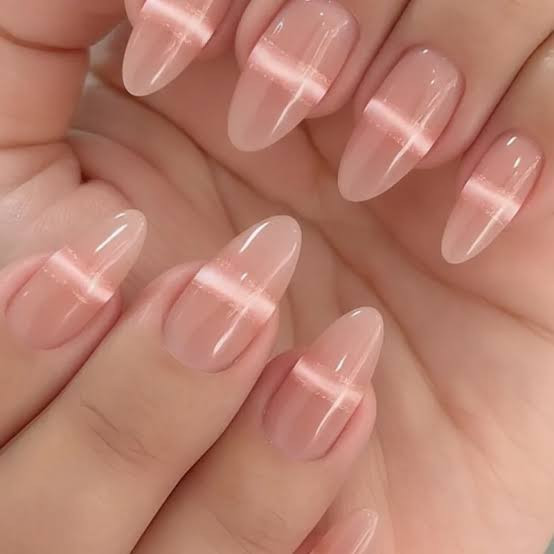 Glossy Jelly-Like Visual Idea Glossy Jelly-Like Visual Idea — Glass Nails