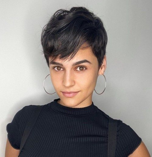 Front View Visual Idea Front View Visual Idea — Pixie with Bangs