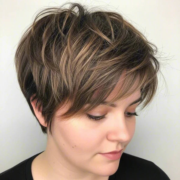 Ear-To-Chin Length Visual Idea Ear-To-Chin Length Visual Idea — Hairstyles for Chubby Faces
