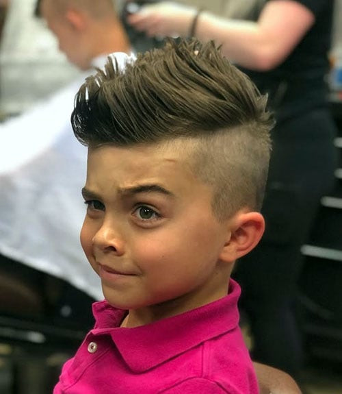 High Fade With Textured Spike Visual Idea High Fade With Textured Spike Visual Idea — Boys Haircuts