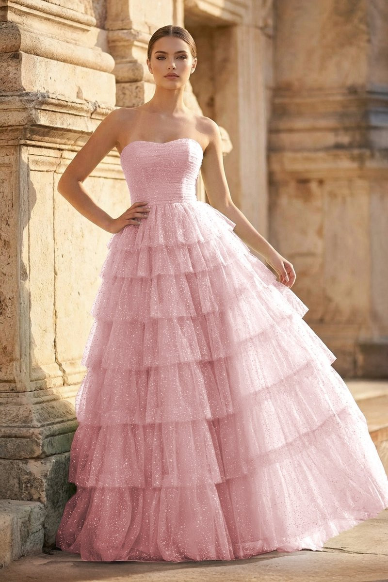 Sparkly Mint Green Glitter Tulle Prom Dress — Tulle Dresses