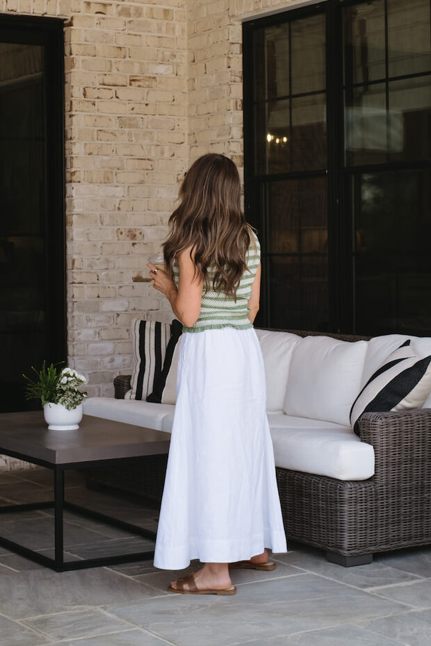 Effortless Linen A-line Maxi Skirt for Warm Days Effortless Linen A-line Maxi Skirt for Warm Days — Maxi Skirts
