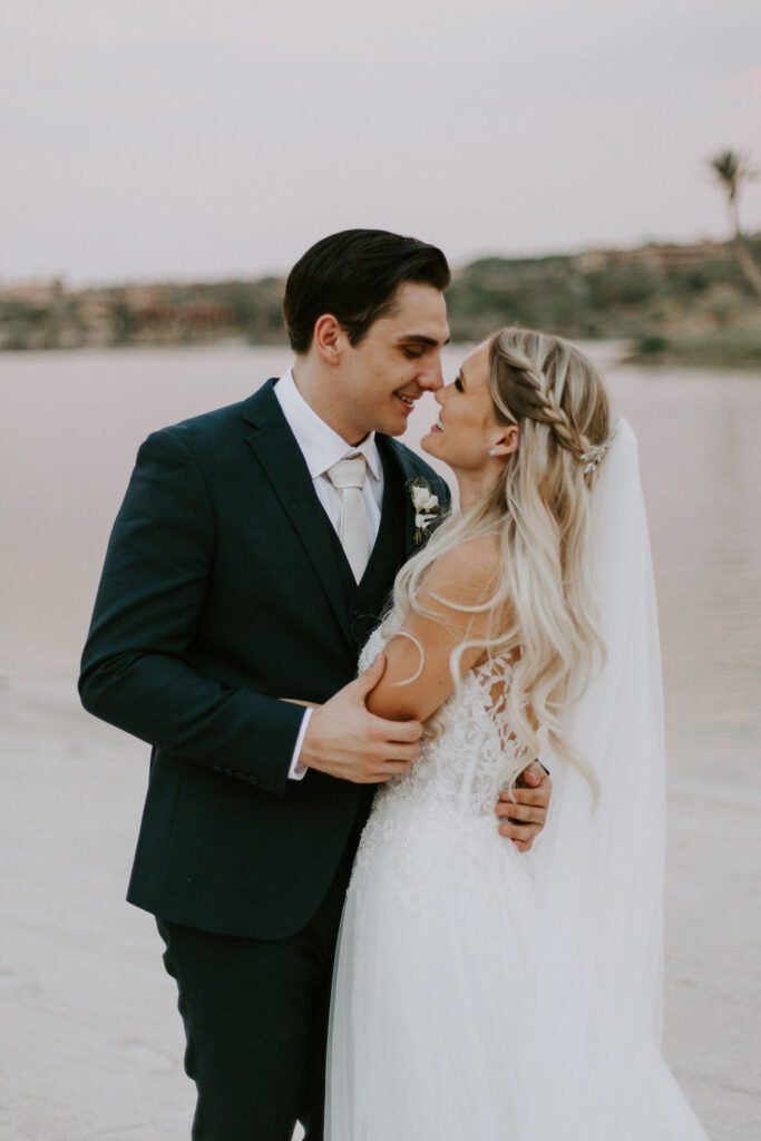 Front And Side View Visual Idea — Boho Braided Wedding Hair