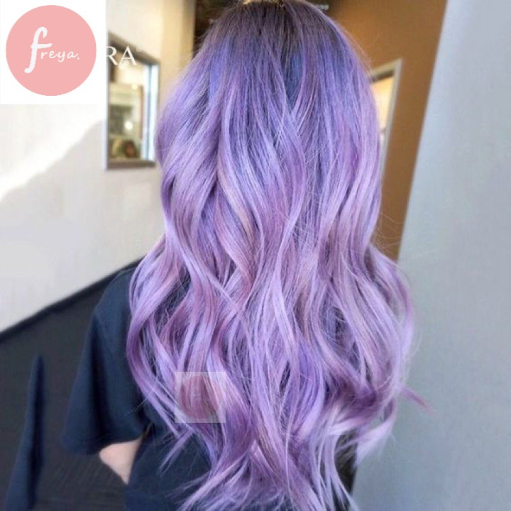 Pastel Purple Fade with Dark Roots Pastel Purple Fade with Dark Roots — Pastel Purple Hair