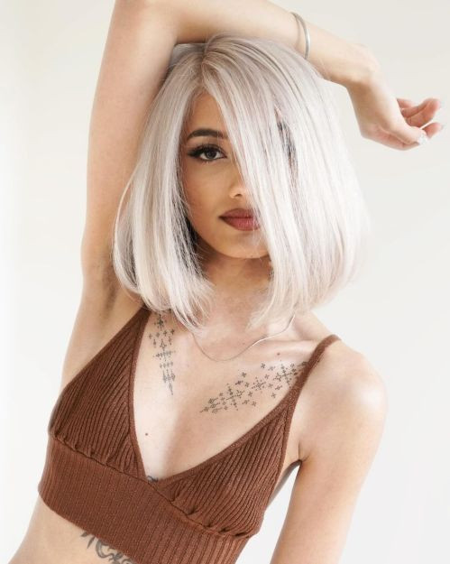 Visual Idea — Platinum Blonde