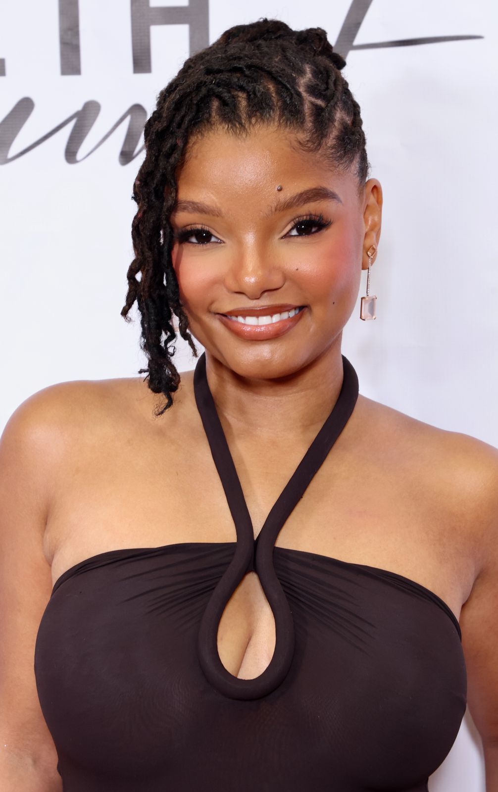 No Bangs Shoulder-Length Braided Locs with Blonde Highlights No Bangs Shoulder-Length Braided Locs with Blonde Highlights — Loc Braids