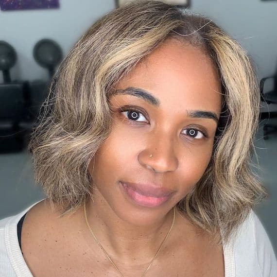 Chin Visual Idea Chin Visual Idea — Blonde Hair on Black Women
