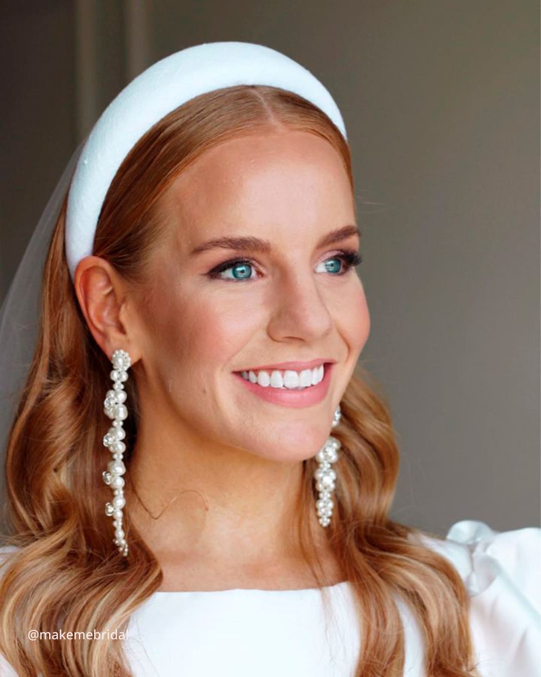 Strawberry Blonde Visual Idea — Headband Hairstyles