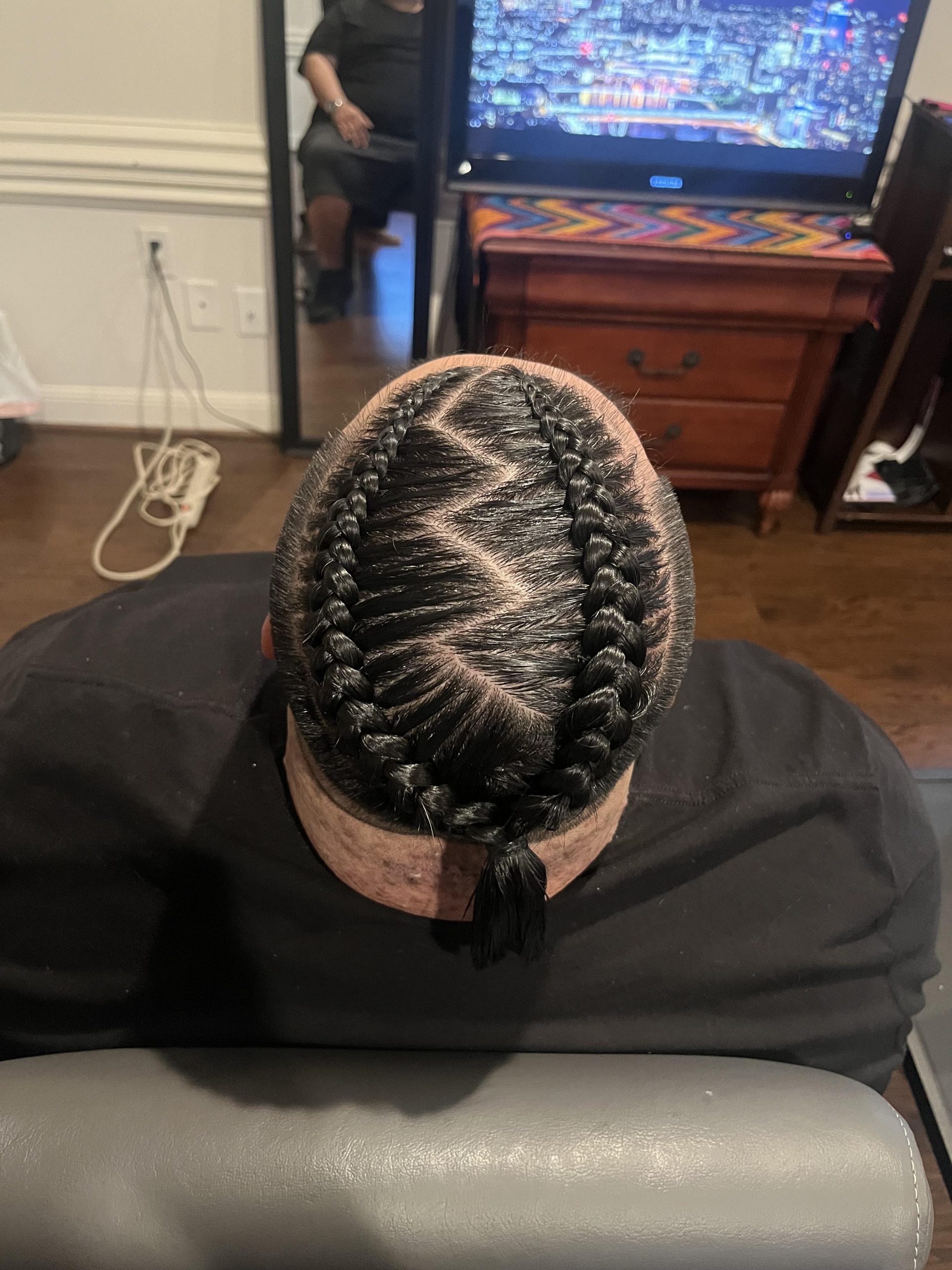 Layers Visual Idea Layers Visual Idea — Straight Back Braids
