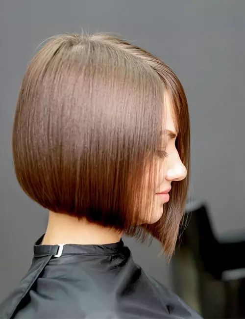 Medium Brown Visual Idea Medium Brown Visual Idea — Inverted Bob