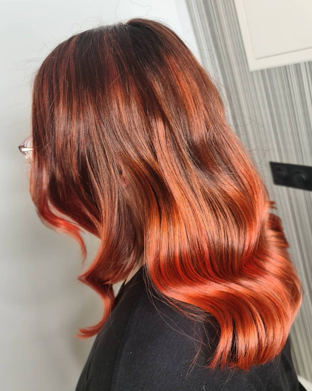 Collarbone Visual Idea — Coral Hair