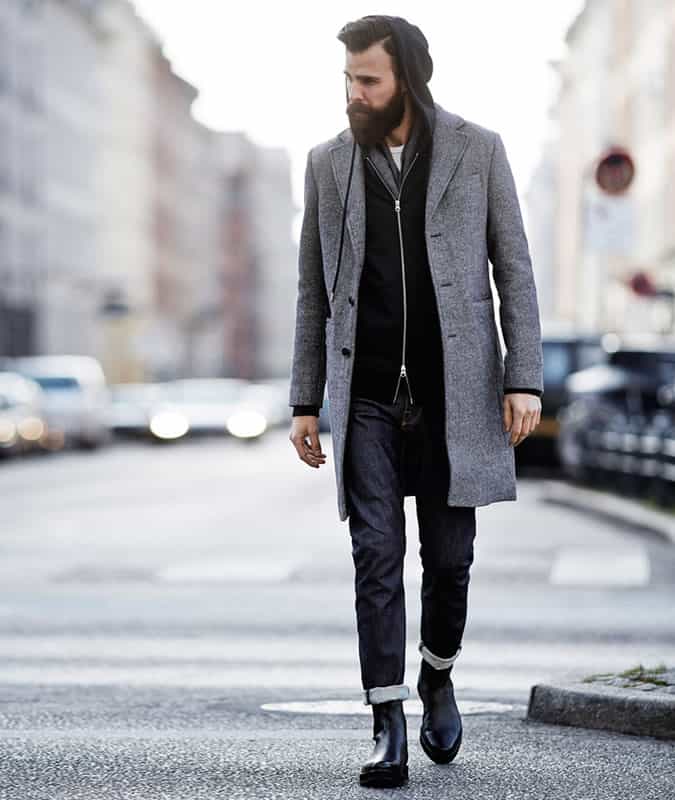 Smart Overcoat Meets Urban Casual Smart Overcoat Meets Urban Casual — Mens Streetwear Outfits