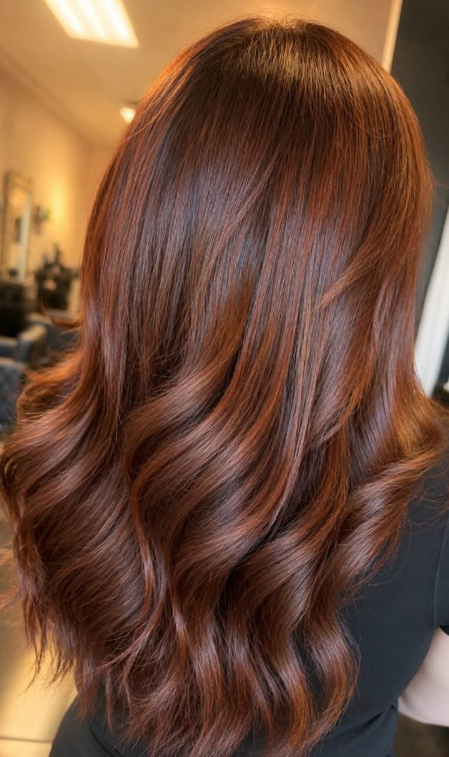Deep Copper Brown Visual Idea Deep Copper Brown Visual Idea — Copper Brown Hair