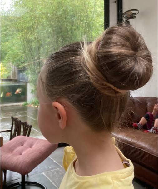 Visual Idea — High Bun Dance Competition Hairstyles