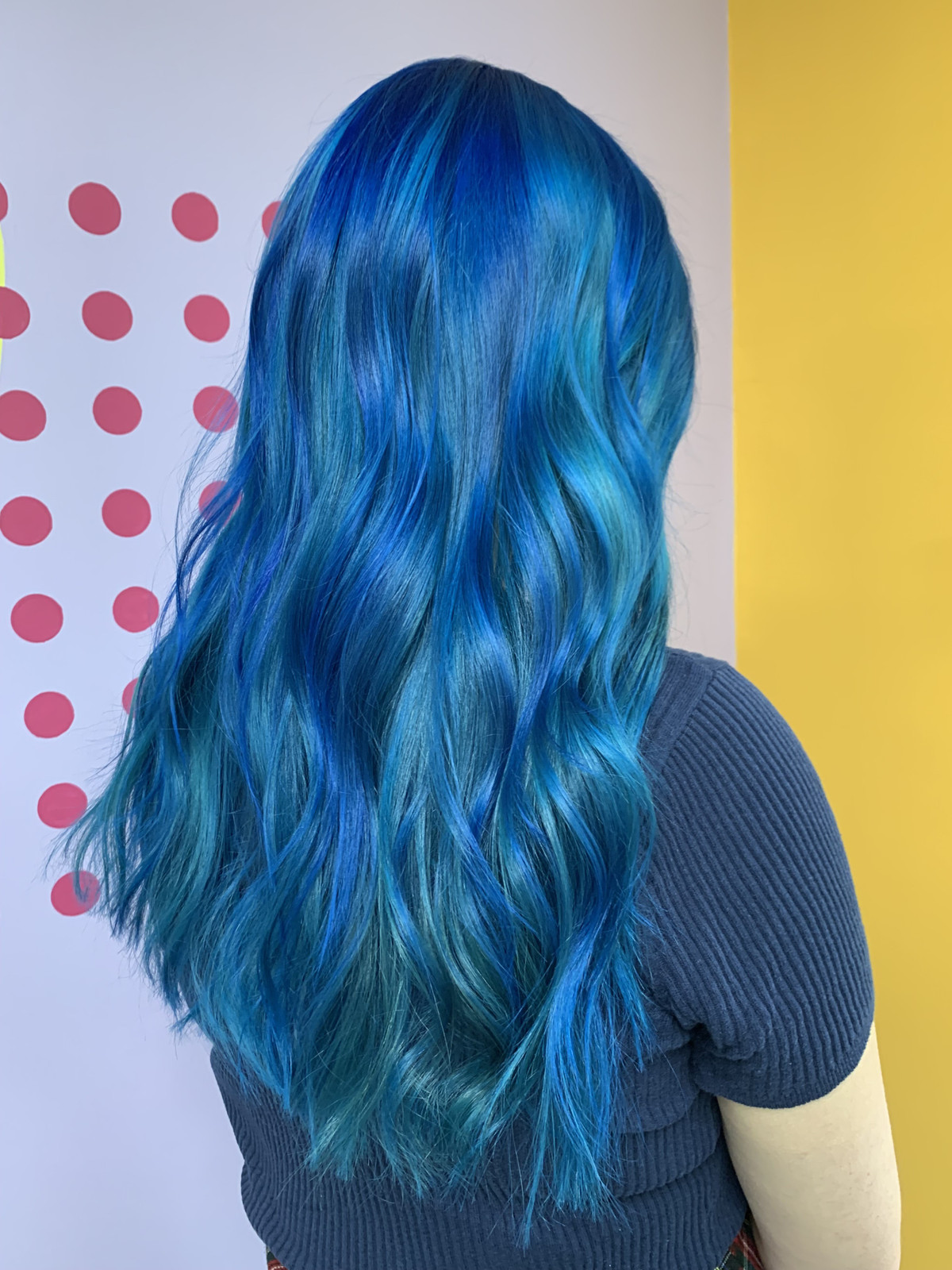 Vibrant Blue And Teal Visual Idea Vibrant Blue And Teal Visual Idea — Blue Hair