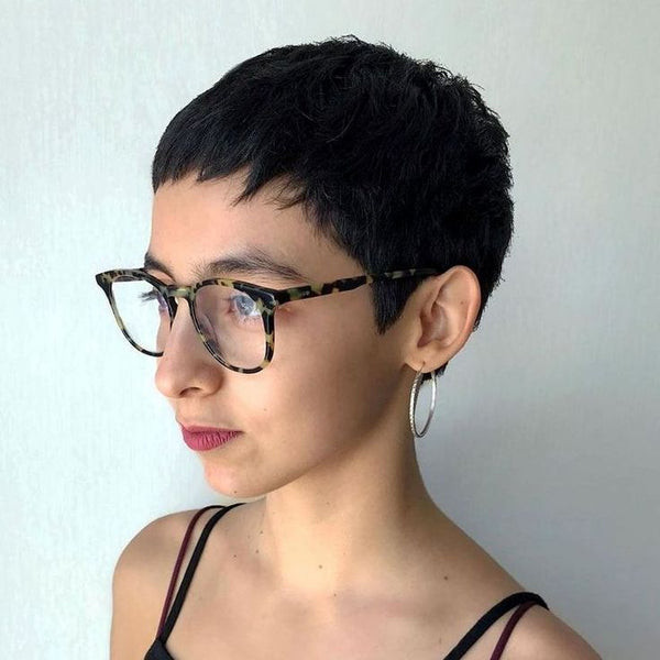 Black Visual Idea Black Visual Idea — Pixie with Glasses