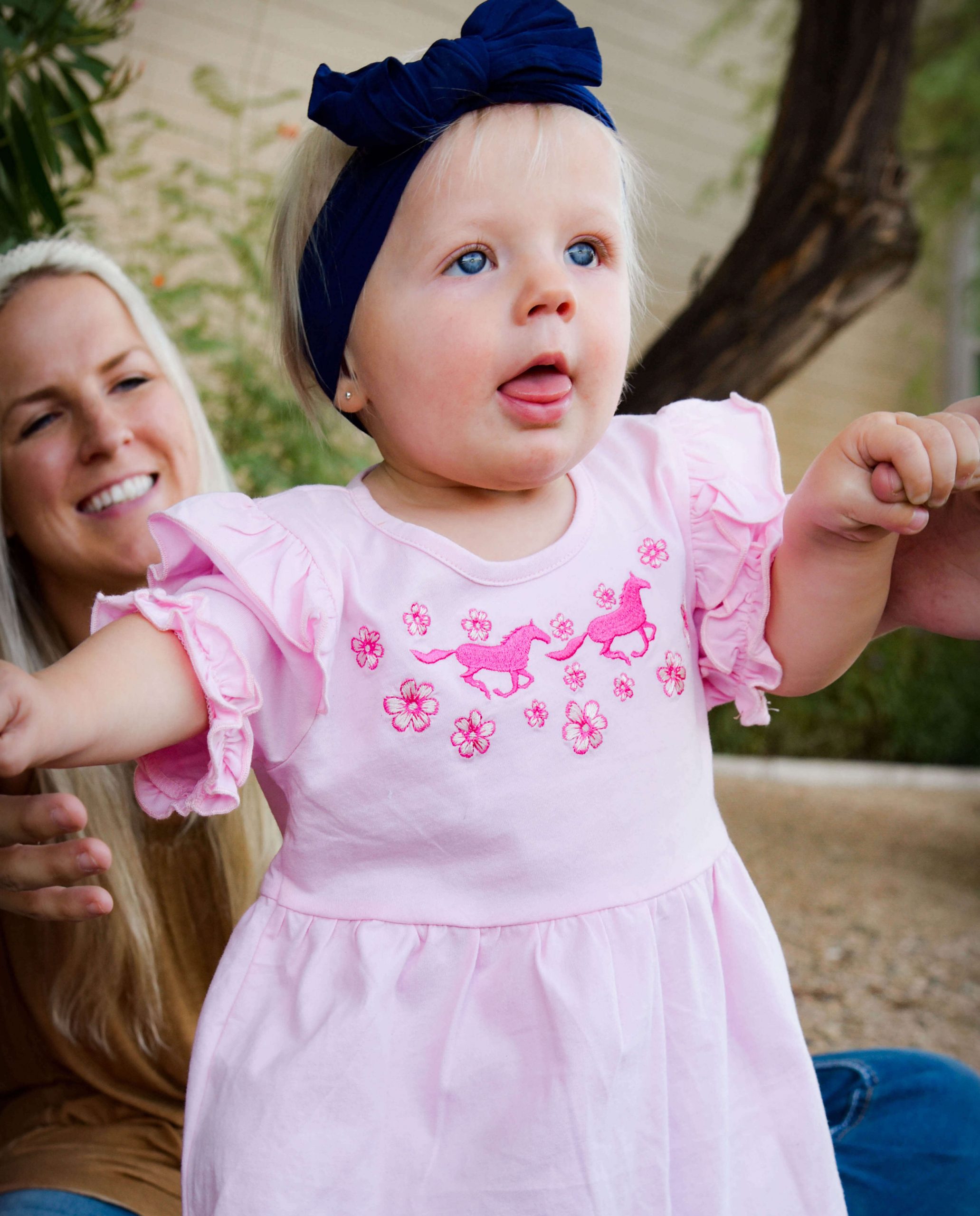 Leopard Print A-Line Dress with Pink Bow Leopard Print A-Line Dress with Pink Bow — Toddler Girl Outfits