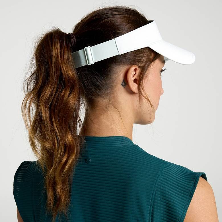 Ponytail with Visor Ponytail with Visor — Golf Hairstyles