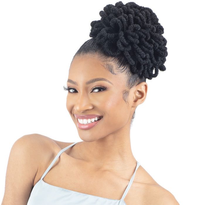 Ponytail Visual Idea — Loc Ponytail