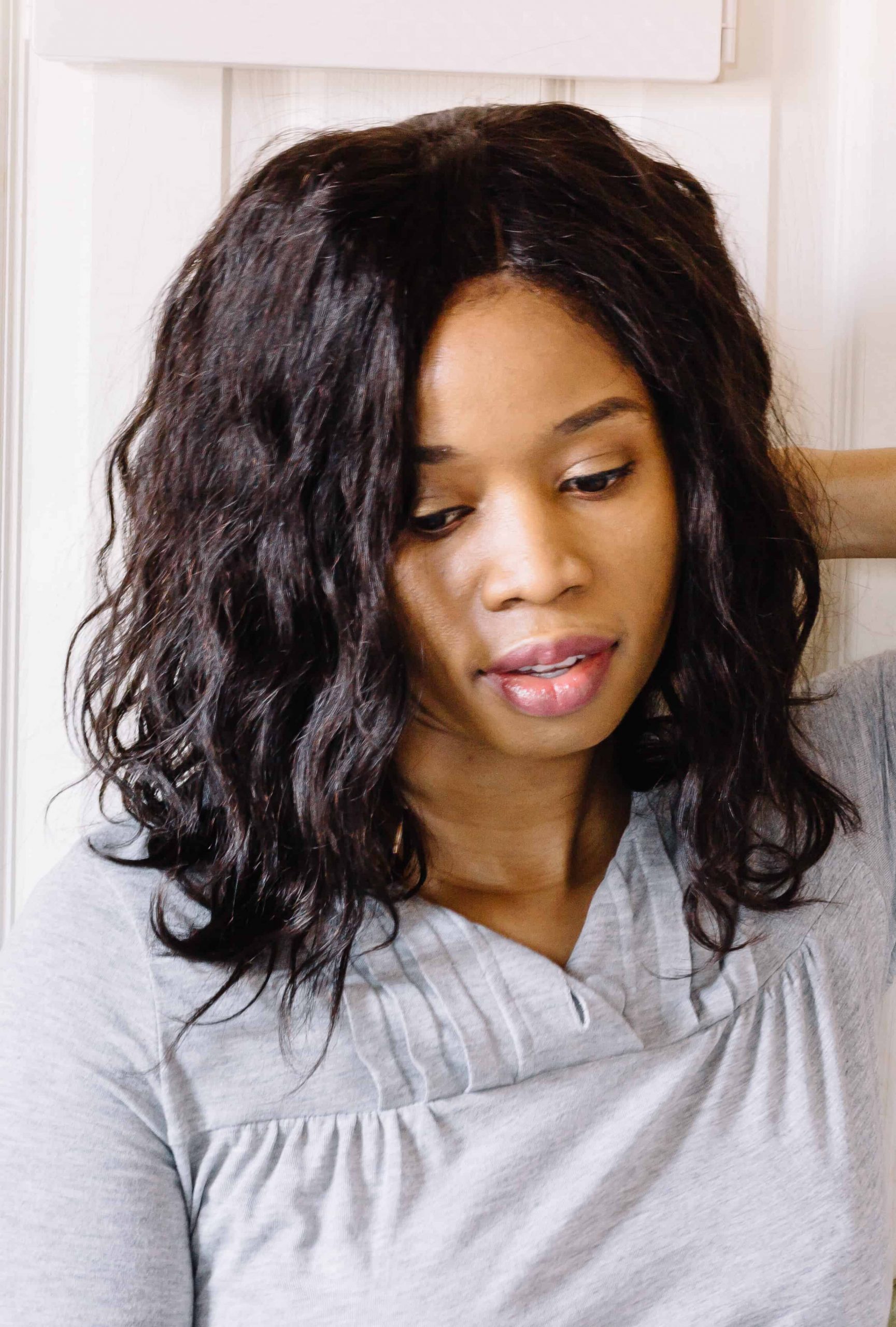 Effortless Dark Brown Beach Waves Effortless Dark Brown Beach Waves — 2B Hairstyles