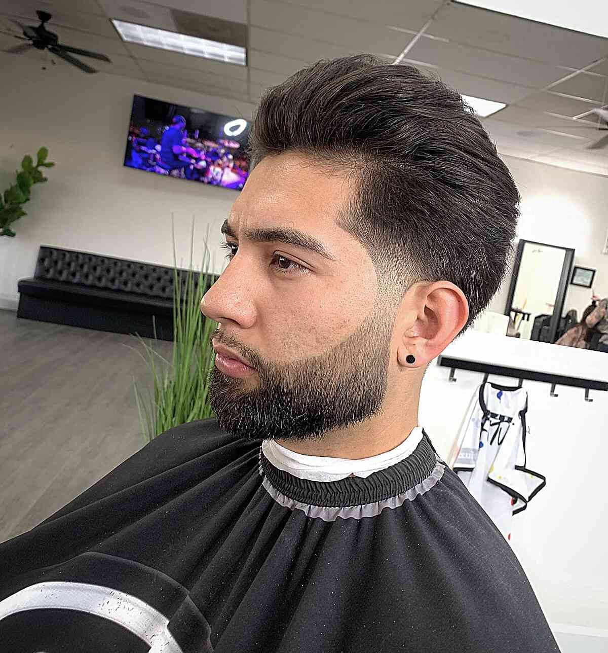 Classic Side Part With A Low Taper Fade Visual Idea Classic Side Part With A Low Taper Fade Visual Idea — Low Taper Fade Straight Hair