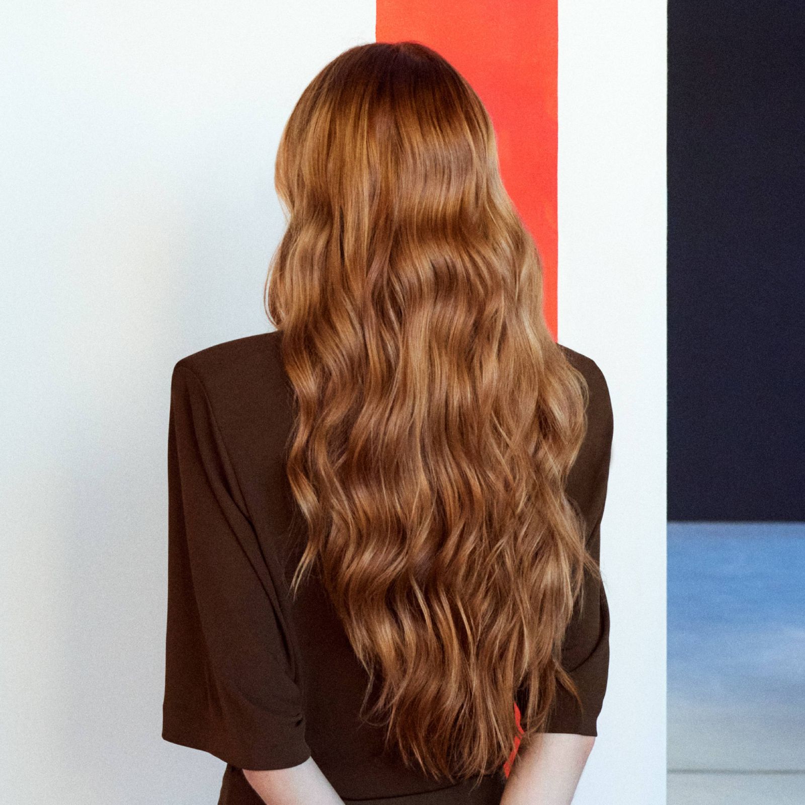 Loose Waves Air Dried Visual Idea Loose Waves Air Dried Visual Idea — Strawberry Blonde