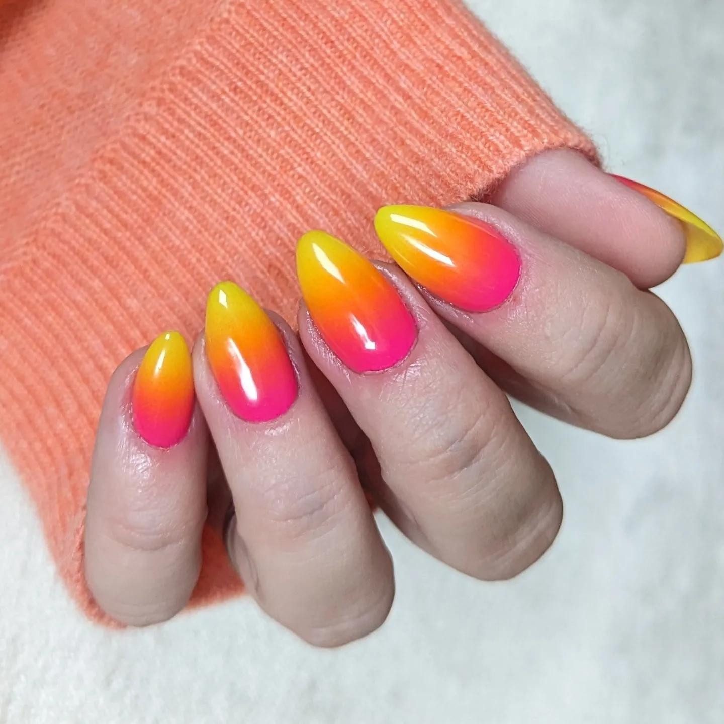 None Visual Idea None Visual Idea — Sunset Nails