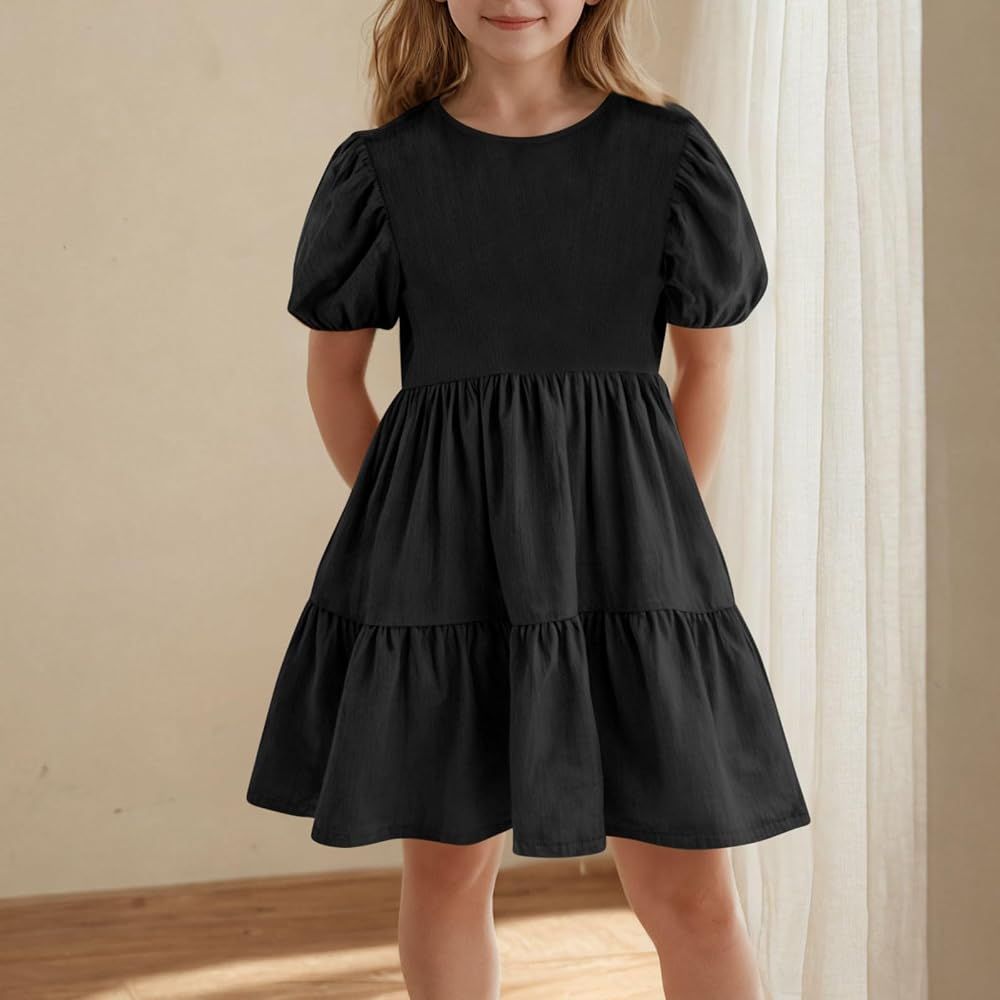 Ivory Taffeta Dress with Back Bow Detail Ivory Taffeta Dress with Back Bow Detail — Little Girl Dresses